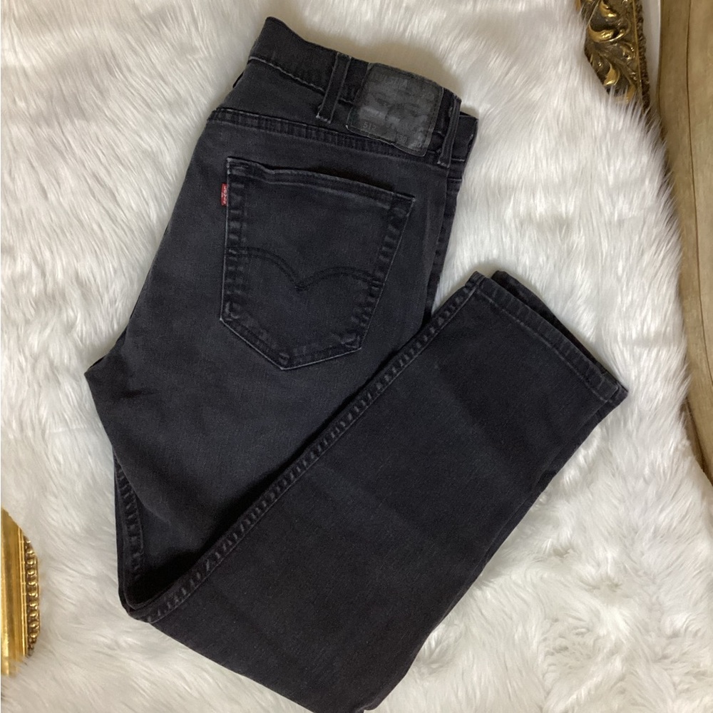 Men’s Levi’s 512 Black Slim Tapper Fit Jeans W38